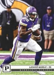 2018 Panini Base Set Latavius Murray #188 card