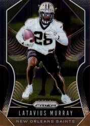 2019 Panini Prizm Base Set Latavius Murray #188 card