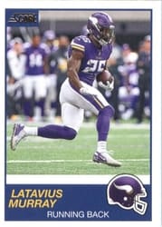 2019 Score Base Set Latavius Murray #234 card