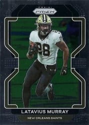 2021 Panini Prizm Base Set Latavius Murray #305 card