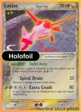 Delta Species Latias δ #8 card