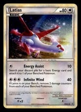 HGSS Black Star Promos Latias #HGSS10 card