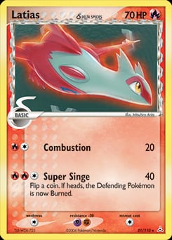 Holon Phantoms Latias δ #21 card