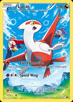 XY Black Star Promos Latias #XY78 card