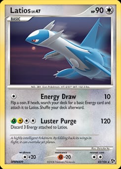 Great Encounters Latios #23 card