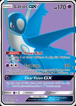 Unified Minds Latios-GX #223 card