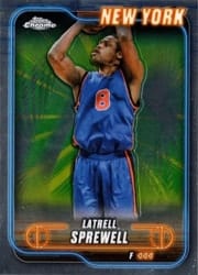 2024-25 Topps Chrome Base Set Latrell Sprewell #4 card