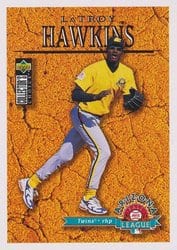 1996 Collector's Choice Base Set LaTroy Hawkins #659 card