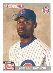 2004 Topps Total Base Set LaTroy Hawkins #369 card