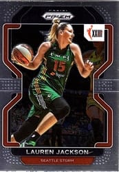 2022 Panini Prizm WNBA Base Set Lauren Jackson #166 card