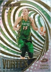 2022 Panini Revolution WNBA Vortex Lauren Jackson #24 card