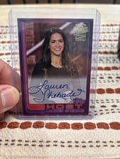 2021 Topps Archives Fan Favorite Autographs Lauren Shehadi #FFA-LS card