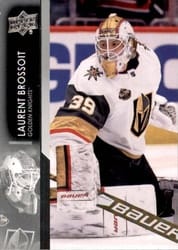 2021-22 Upper Deck Base Set Laurent Brossoit #654 card
