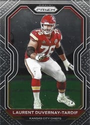 2020 Panini Prizm Base Set Laurent Duvernay-Tardif #129 card