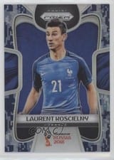 2018 Panini Prizm World Cup Laurent Koscielny Camo Prizm #81 card