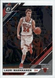 2019-20 Donruss Optic Base Set Lauri Markkanen #84 card