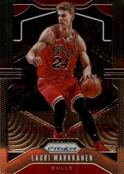2019-20 Panini Prizm Base Set Lauri Markkanen #63 card