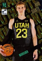 2023-24 Panini Top Class NBA Holo Giants Lauri Markkanen card