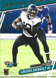 2020 Panini Chronicles Prestige Rookies Update Laviska Shenault Jr #313 card