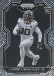 2020 Panini Chronicles Prizm Black Laviska Shenault Jr #PB-20 card