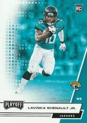 2020 Panini Playoff Base Set Laviska Shenault Jr #219 card