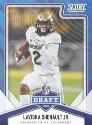2020 Score NFL Draft Laviska Shenault Jr. #NFL-12 card