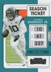 2021 Panini Contenders Base Set Laviska Shenault Jr #46 card