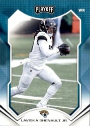2021 Panini Playoff Base Set Laviska Shenault Jr #64 card