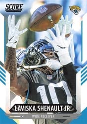 2021 Score Base Set Laviska Shenault Jr. #177 card