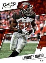 2018 Panini Prestige Base Set Lavonte David #25 card