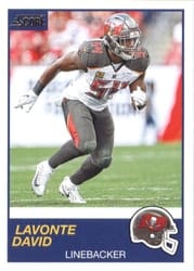 2019 Score Base Set Lavonte David #280 card