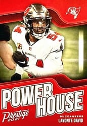 2021 Panini Prestige Power House Lavonte David #PH-LD card