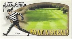 2022 Topps Allen & Ginter Mini What a Steal! Lawn #WAS-4 card