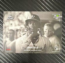 2024 Topps Black & White Rookie Resolution Lawrence Butler #RR4 card