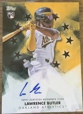 2024 Topps Update Baseball Stars Autographs Lawrence Butler #BSA-BUT card