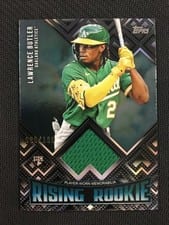 2024 Topps Update Rising Rookies Relics Lawrence Butler #RRR-LB card