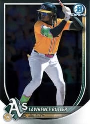 2025 Bowman Chrome Base Set Lawrence Butler #65 card