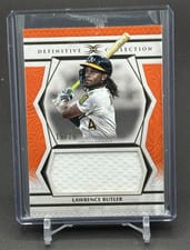 2025 Topps Definitive Collection Jumbo Relic Collection Lawrence Butler #DJRC-LB card