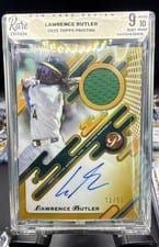 2025 Topps Pristine Pristine Pieces Autograph Relics Lawrence Butler #PPAR-LB card