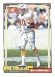 1992 Topps Base Set Lawrence Dawsey #18 card