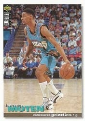 1995-96 Collector's Choice Base Set Lawrence Moten #277 card