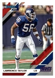 2019 Donruss Base Set Lawrence Taylor #185 card