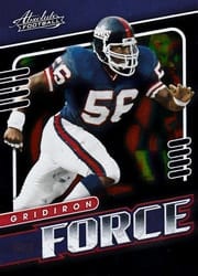 2019 Panini Absolute Gridiron Force Lawrence Taylor #1 card