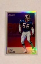 Lawrence Taylor 2022 Panini Classics Team Colors Throwback Edition card