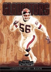 2022 Panini Contenders Gladiators Lawrence Taylor #GLD-LTA card