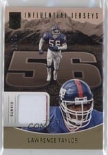 2024 Donruss Elite Influential Jerseys Lawrence Taylor #IJS-LTA card