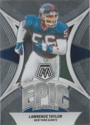 2024 Panini Mosaic Epic Performers Lawrence Taylor #EP-LT card