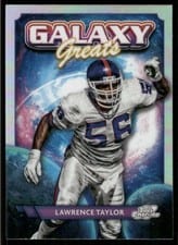 2024 Topps Chrome Cosmic Galaxy Greats Lawrence Taylor #GG-19 card