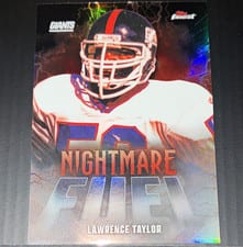 2025 Finest Nightmare Fuel Lawrence Taylor #NF-11 card