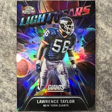 2025 Topps Cosmic Chrome Light Years Lawrence Taylor #LY-17 card